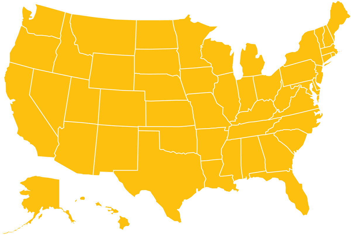 United States map